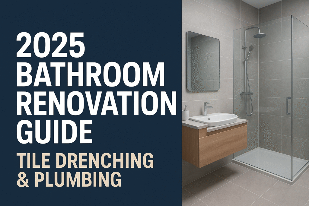 2025 bathroom renovation guide by The Handy Home Pro — expert tips for modern bathroom design and fitting in London.