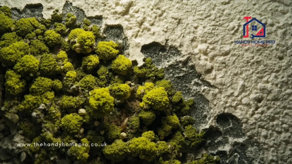 Mould is a fungal growth that establishes