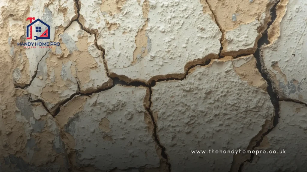 Cracking in paint covers