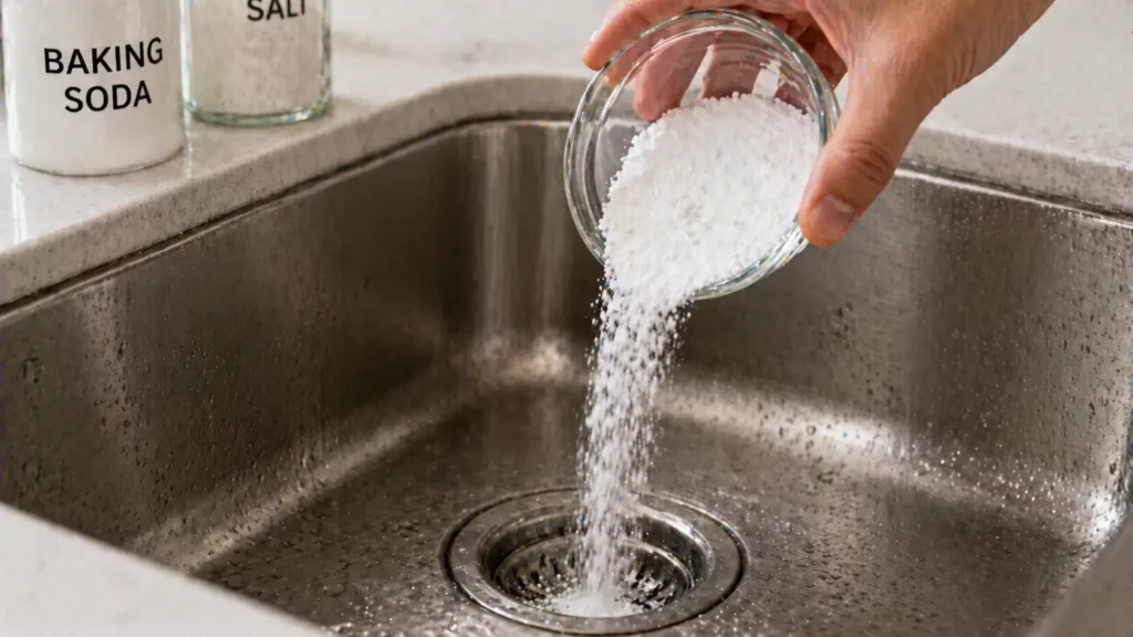 baking soda vinegar sink unblock The Handy Home Pro