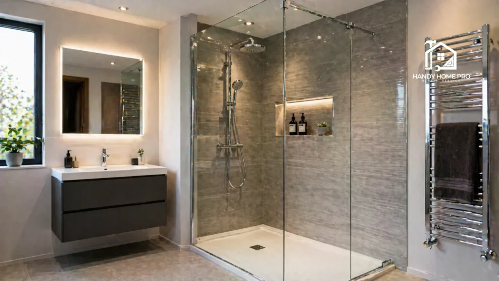 how to install a shower guide The Handy Home Pro