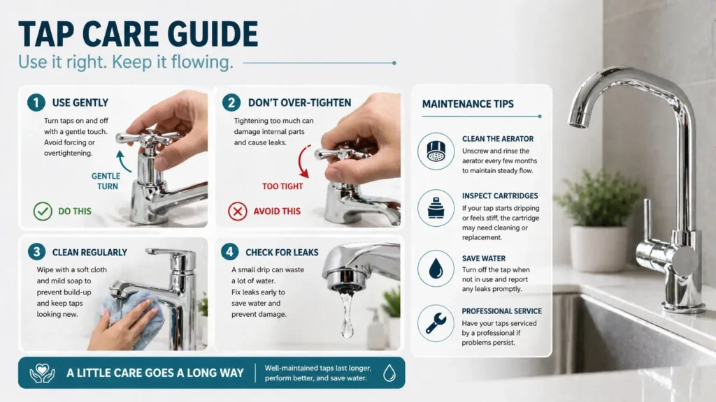 prevent leaking tap maintenance tips The Handy Home Pro