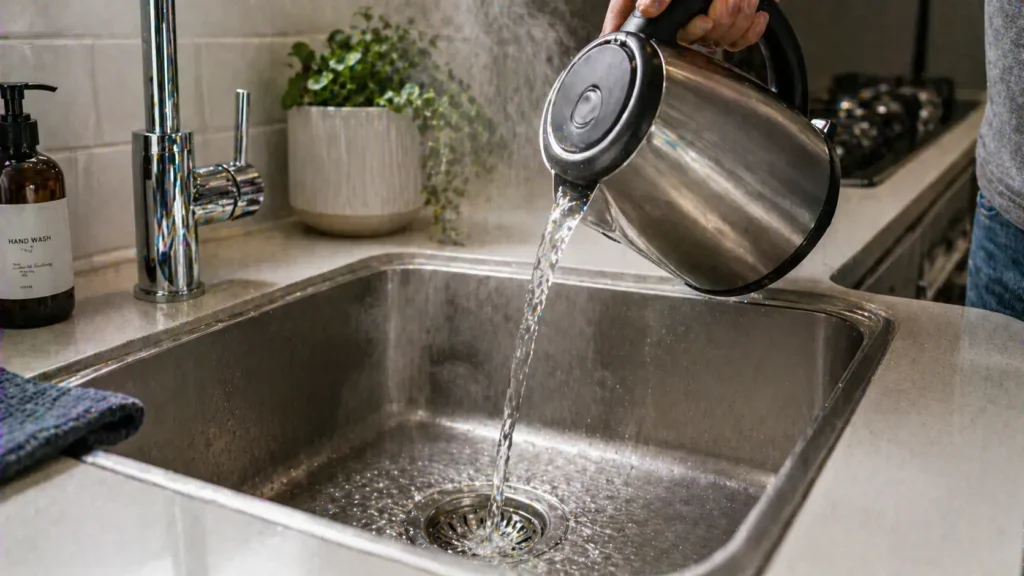 unblock sink boiling water method The Handy Home Pro